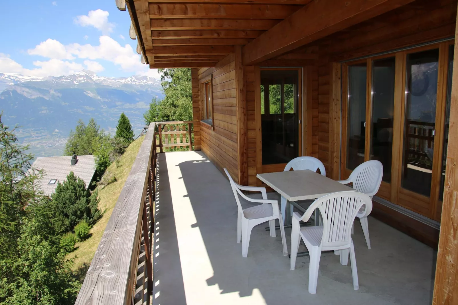 Tschoueilles 009 MOUNTAIN & VIEW - chalet 12 pers-Terrassenbalkon