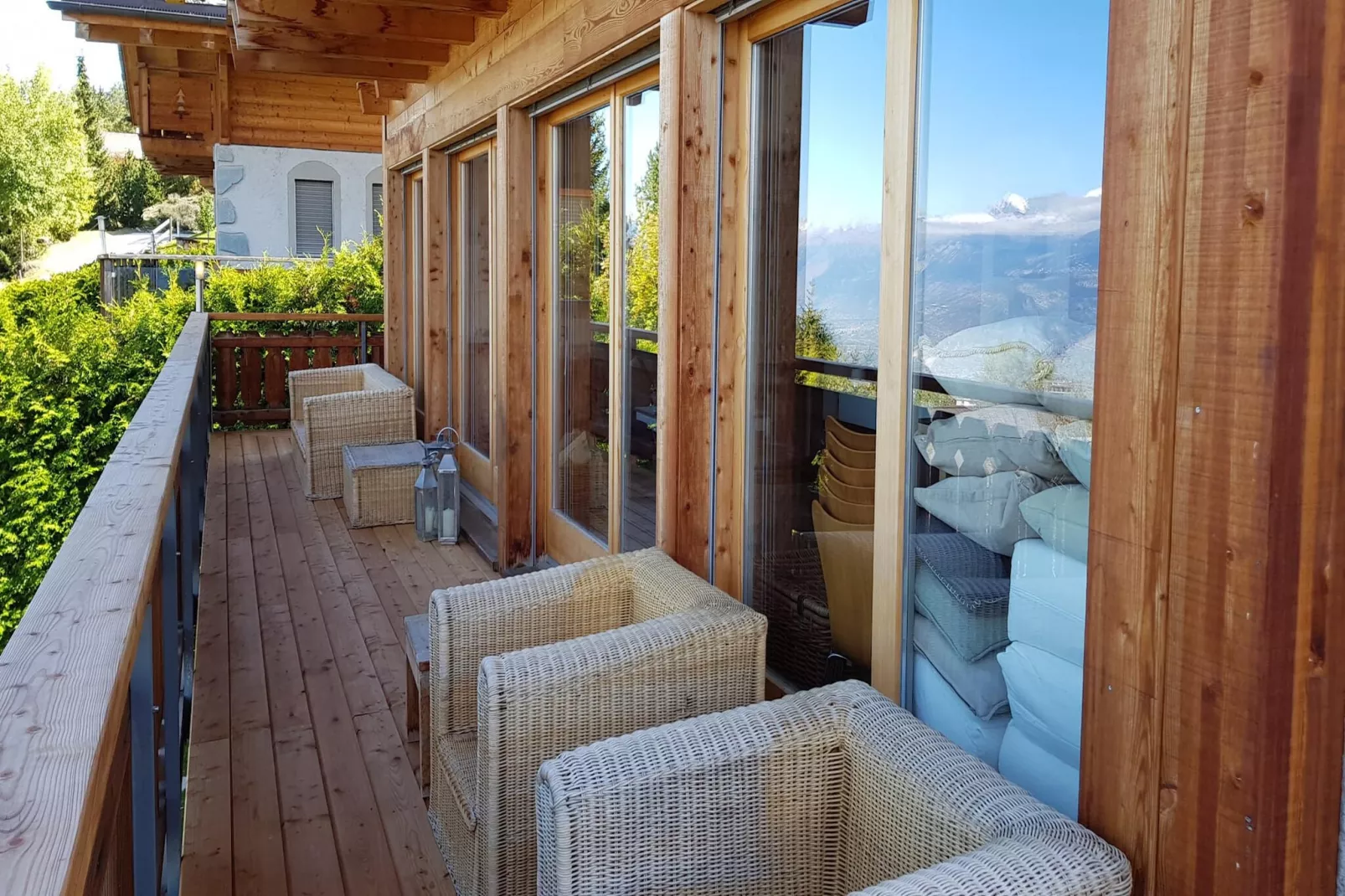 Appaloosa - FABULOUS & LUXE chalet 12 pers-Terrassenbalkon