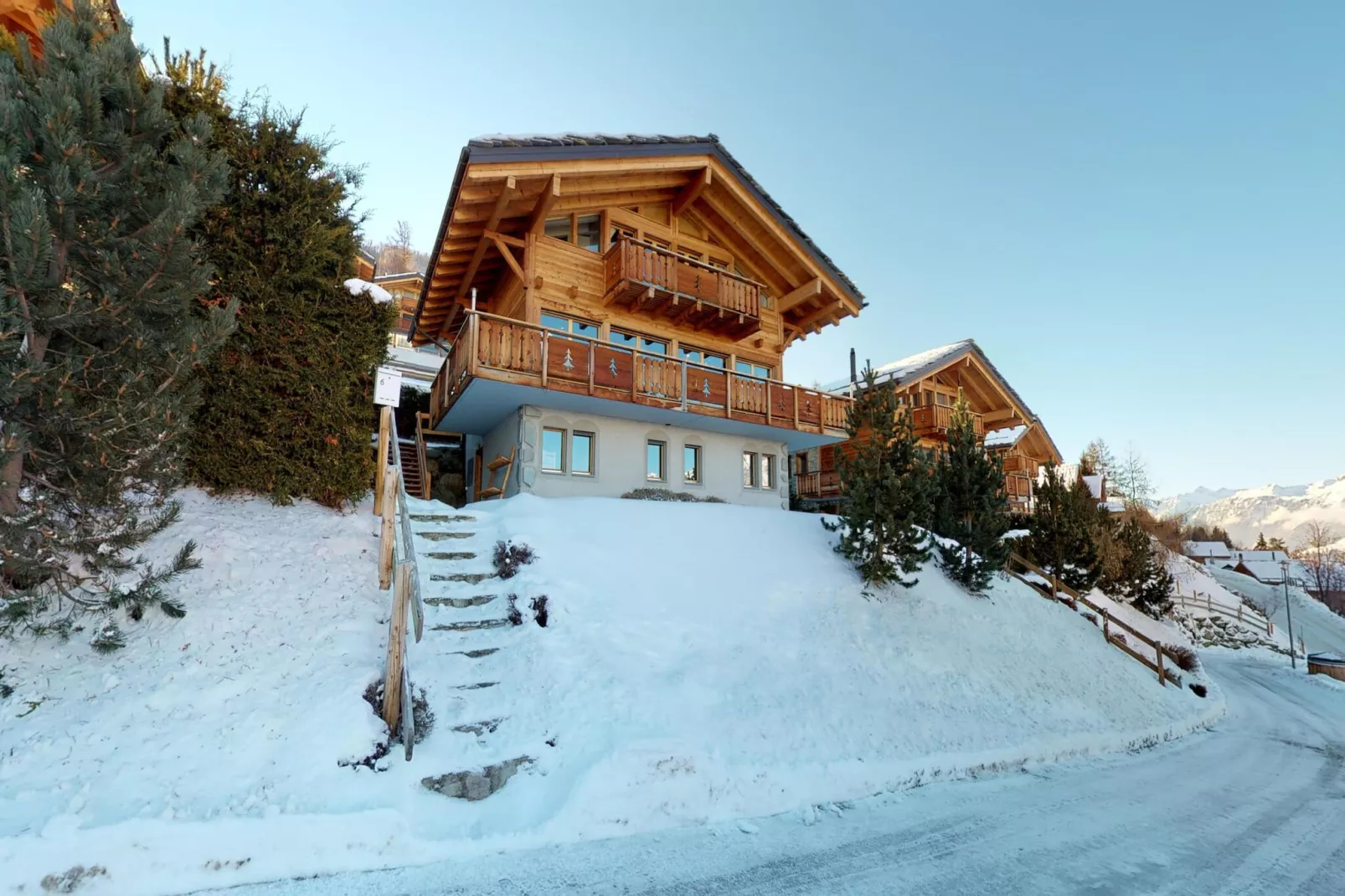 Appaloosa - FABULOUS & LUXE chalet 12 pers-Außenbereich Winter