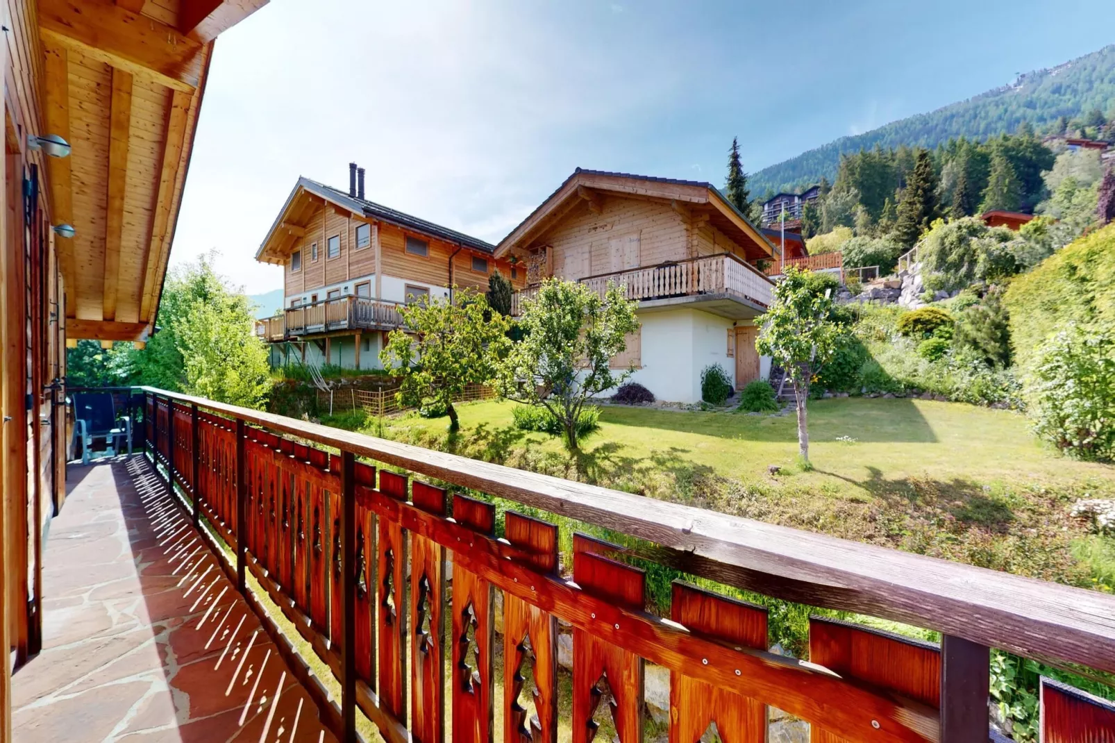 Axaari - VIEW & SWIMMING POOL chalet 10 pers-Aussicht Sommer