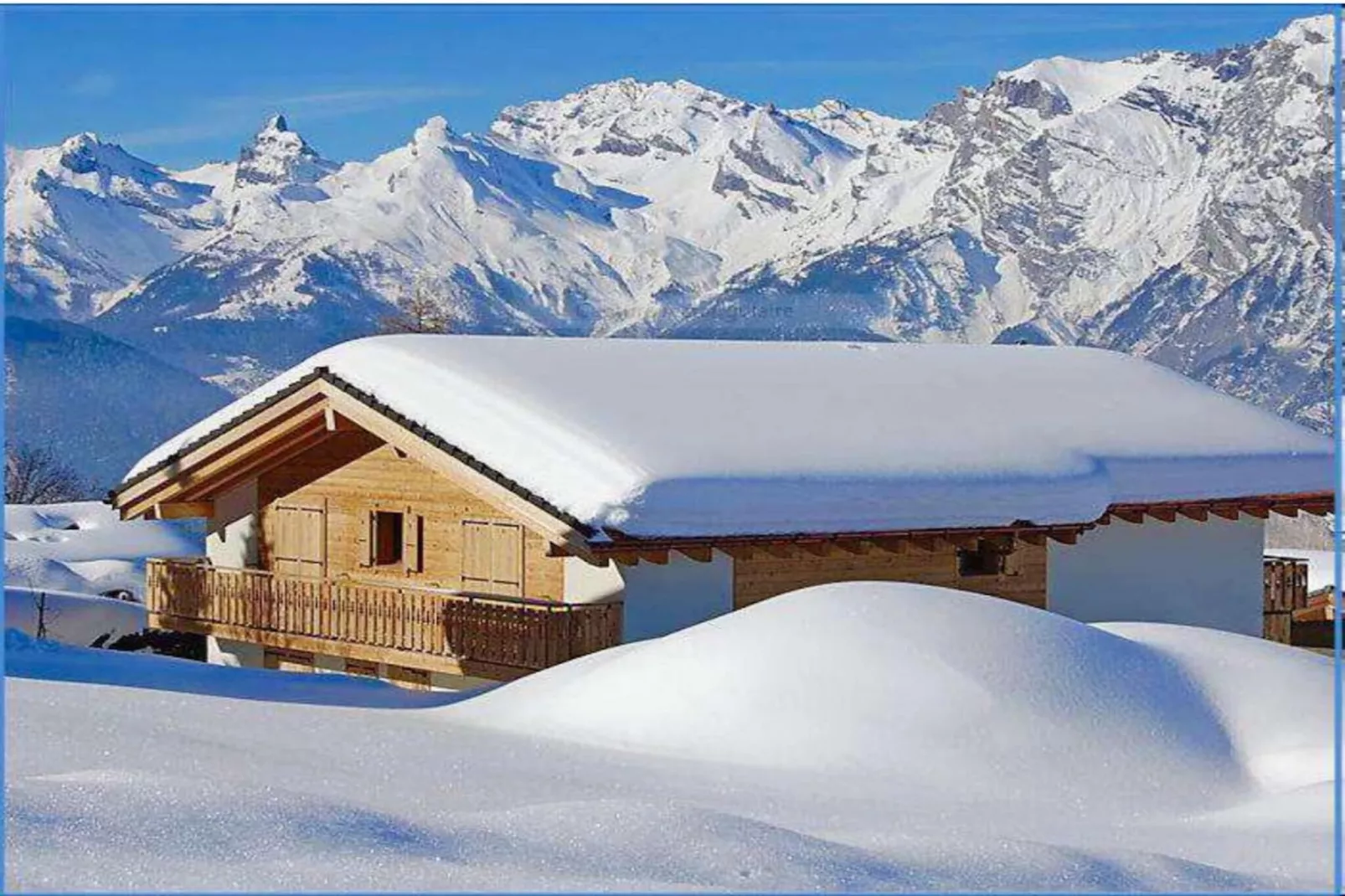Axaari - VIEW & SWIMMING POOL chalet 10 pers-Außenbereich Winter