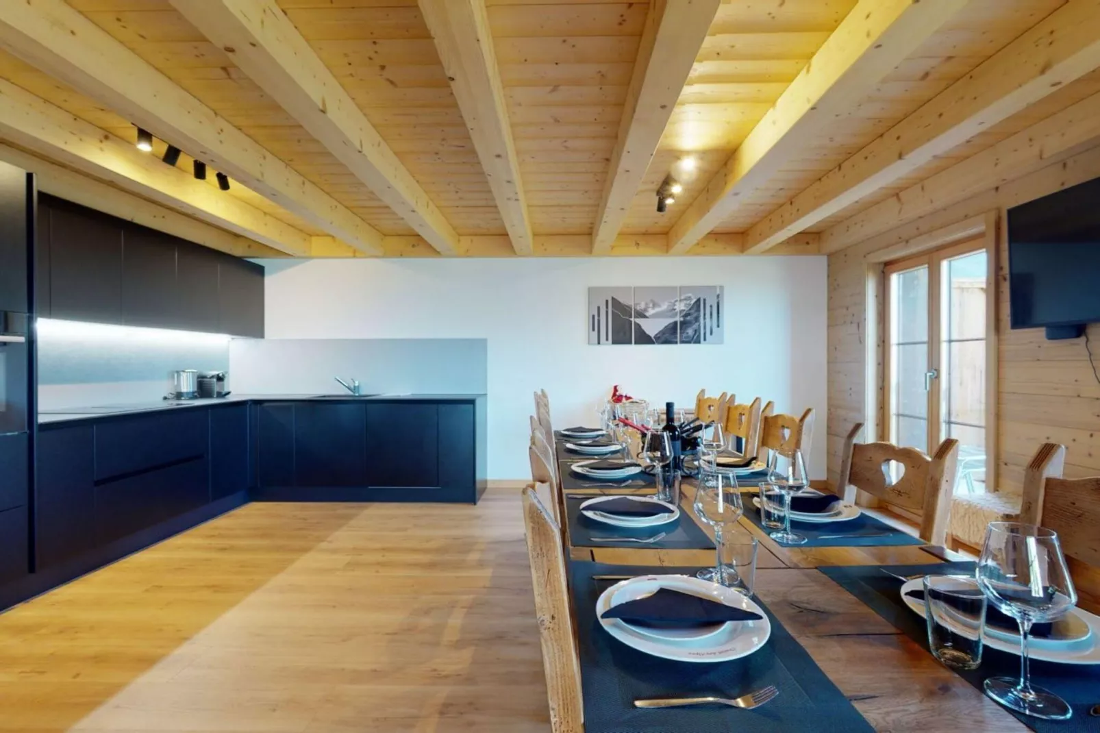 Des Alpes 003 - ON THE SLOPES apartment 10 pers-Dining room