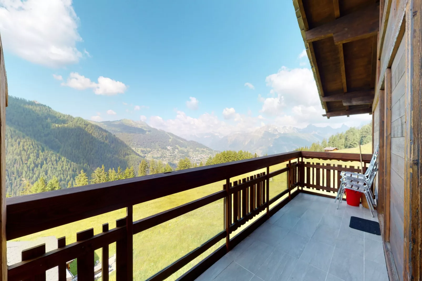 Des Alpes 003 - ON THE SLOPES apartment 10 pers-Terrace balcony