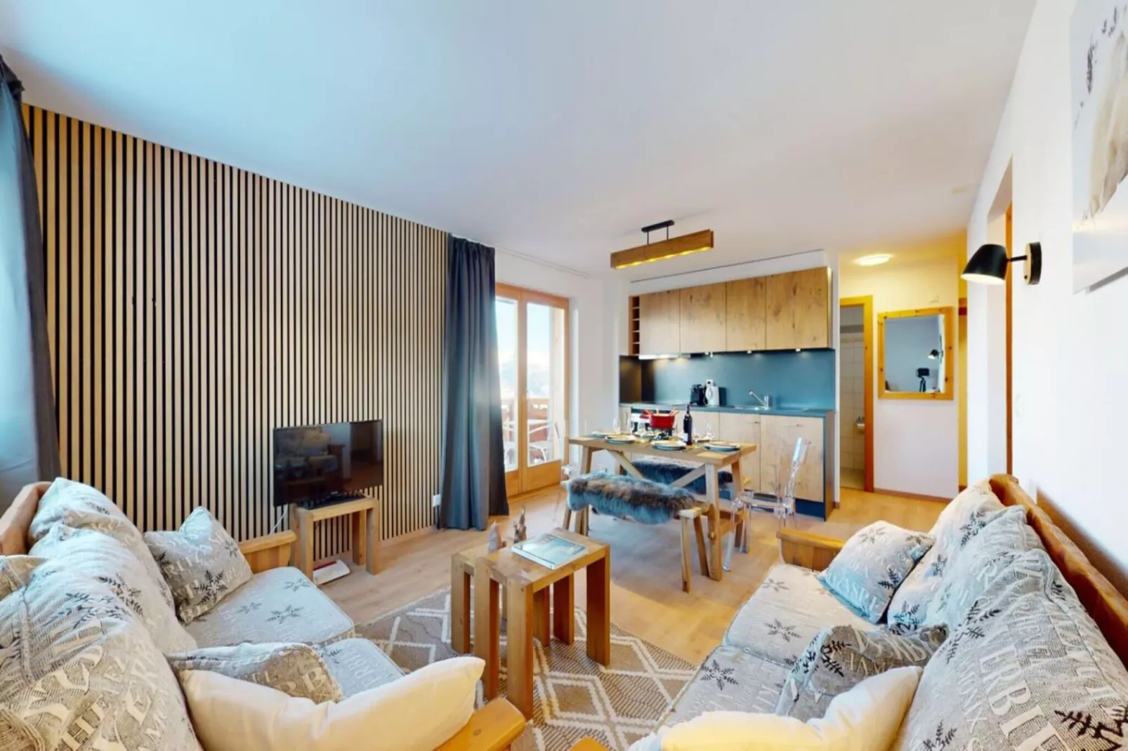 Pracondu 1 301 - OUTDOOR & FUN apartment 8 pers-Living room