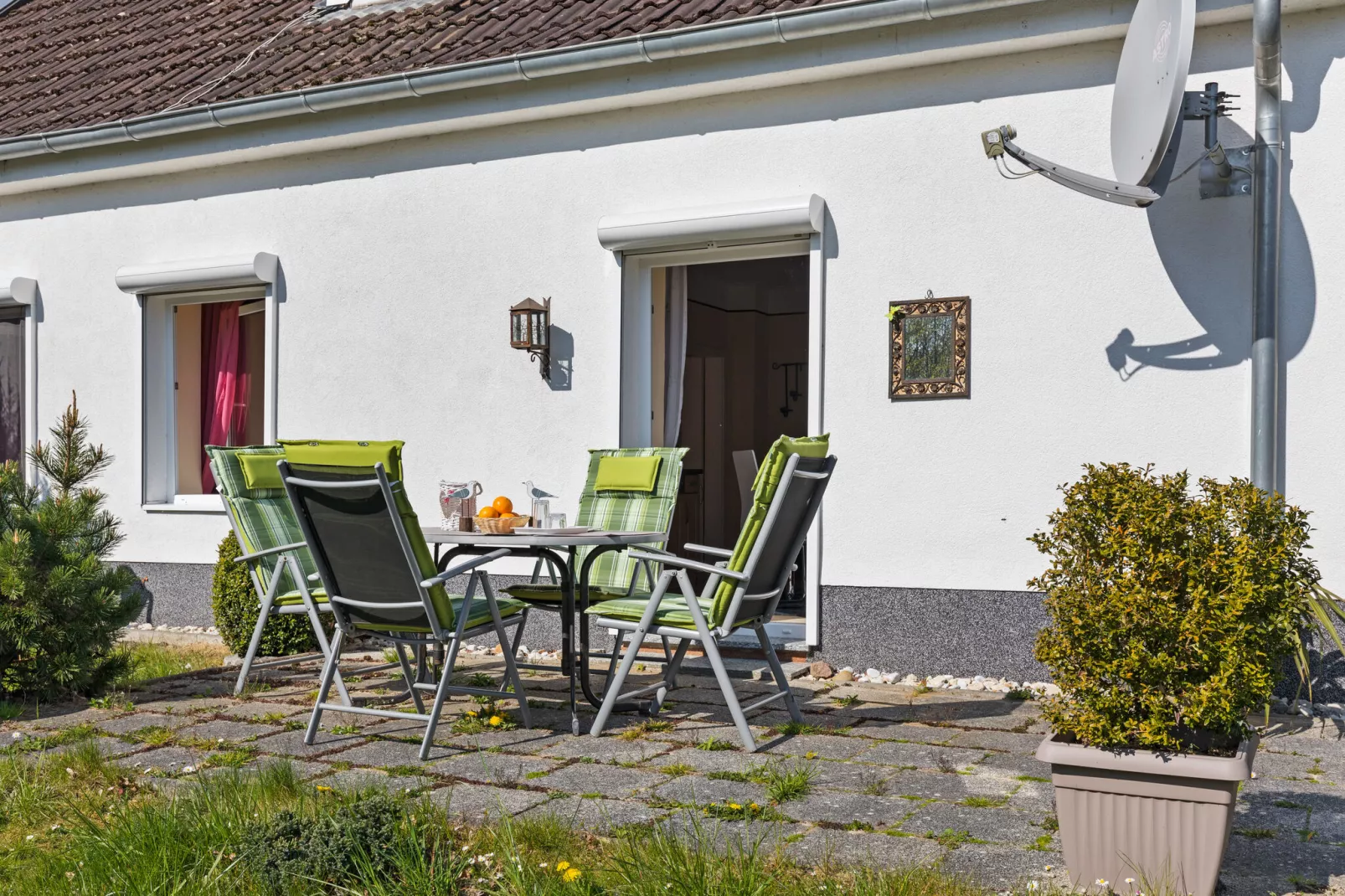 Ferienwohnung Gingst-Terrace balcony