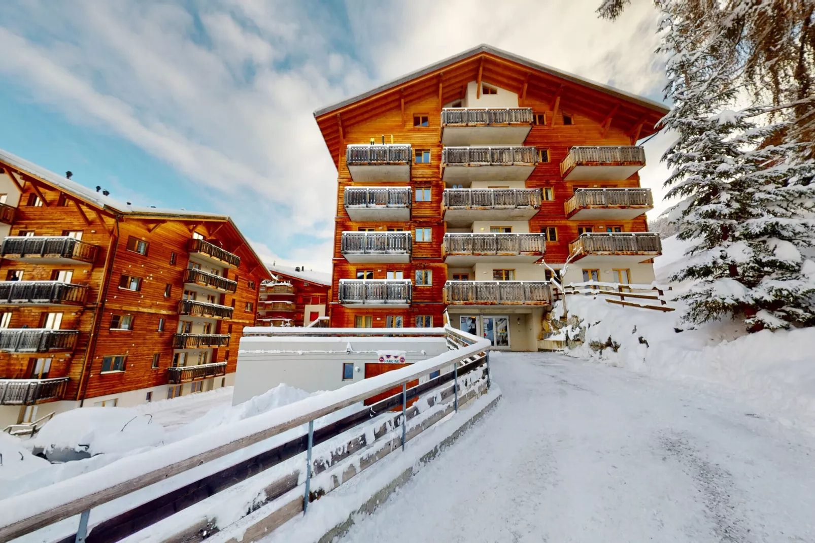 Pracondu 2 501 - OUTDOOR & FUN apartment 14 pers-Exterior winter