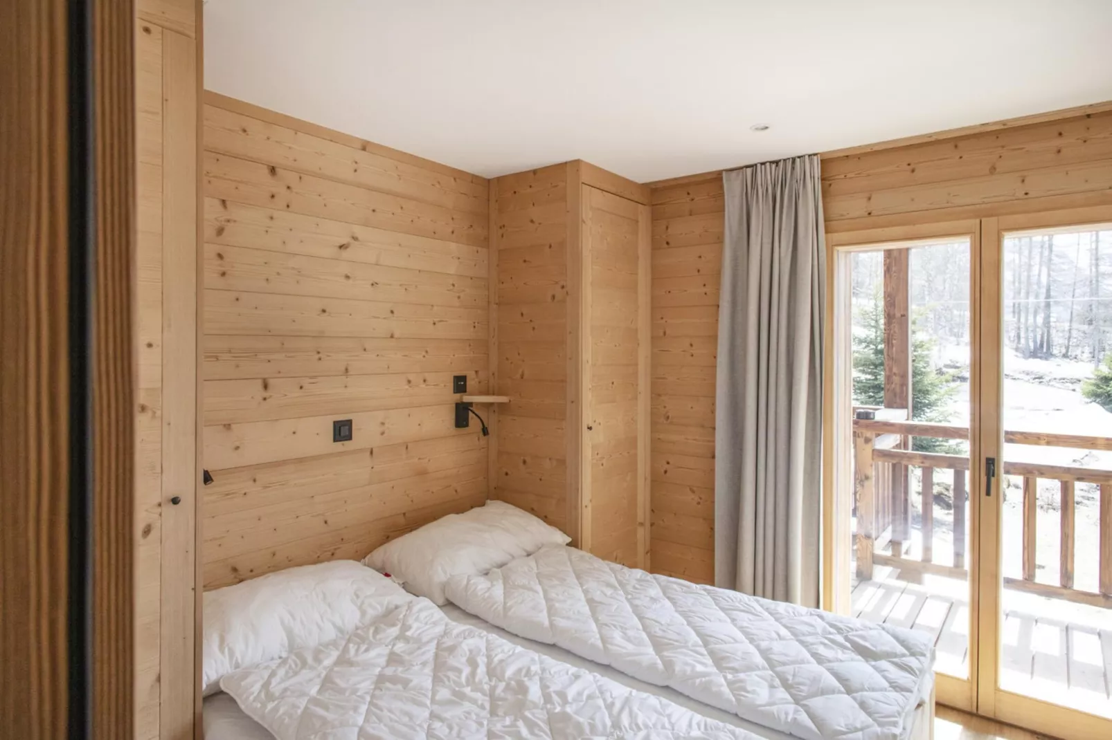 Polaris 1 005 - LUXE & SKI LIFT apartment 6 pers-Schlafzimmer