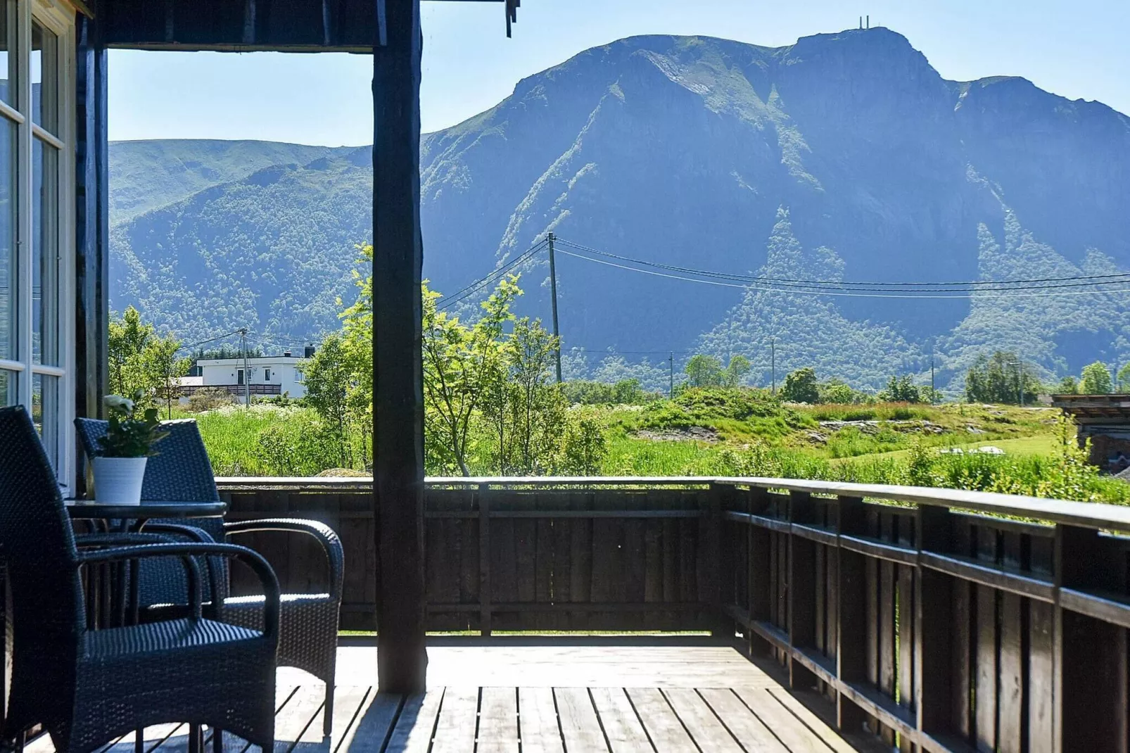 9 Personen Ferienhaus in Farstad-By Traum-Außenbereich