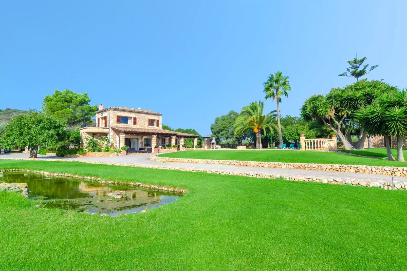 Finca Can Bosco 8-Jardin d'été