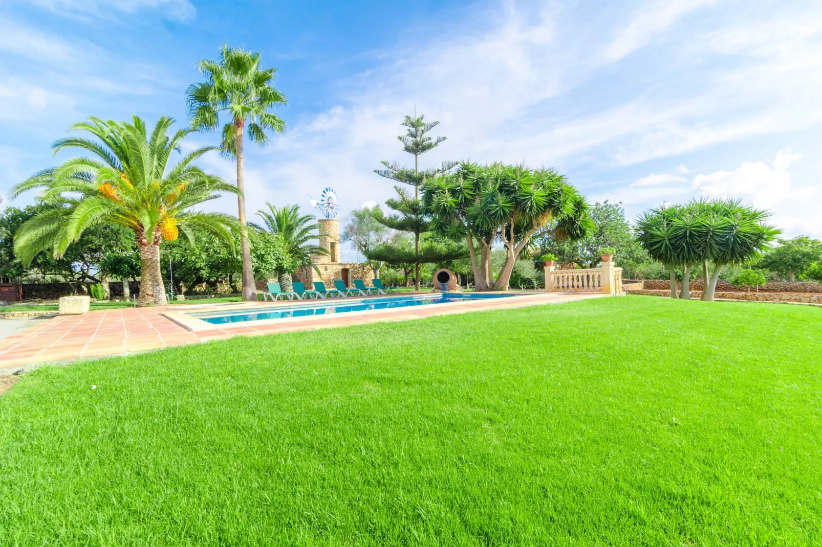 Finca Can Bosco 8-Jardin d'été