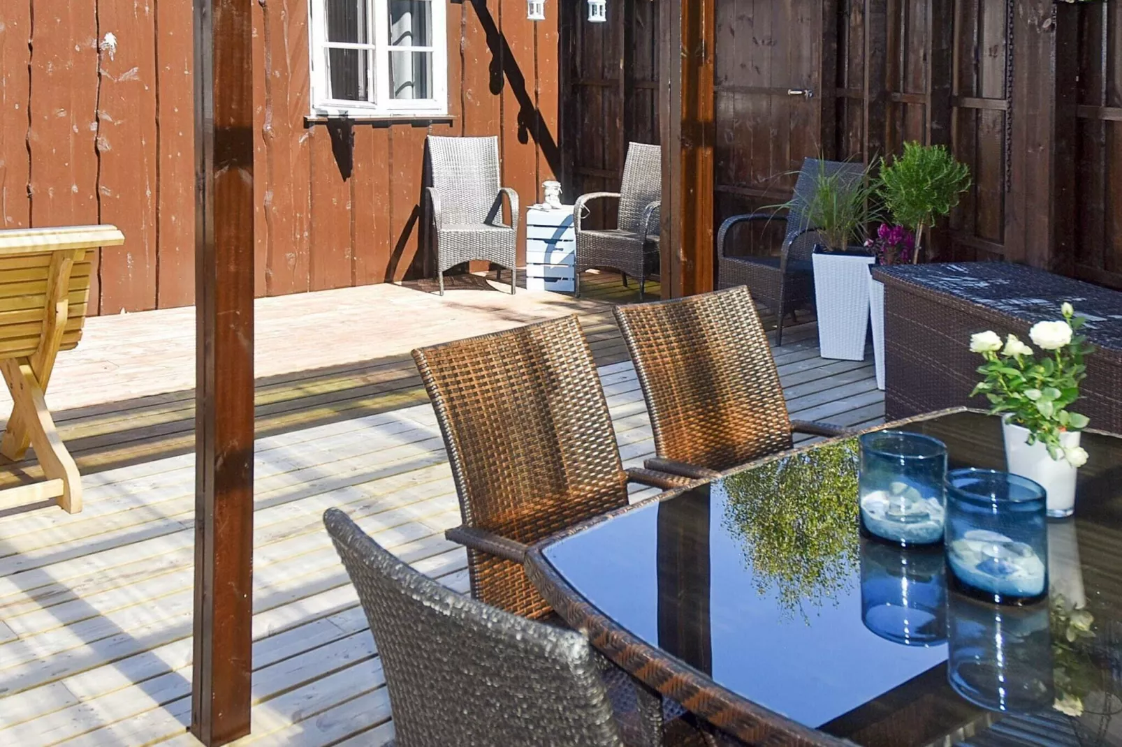 9 Personen Ferienhaus in Farstad-By Traum-Außenbereich