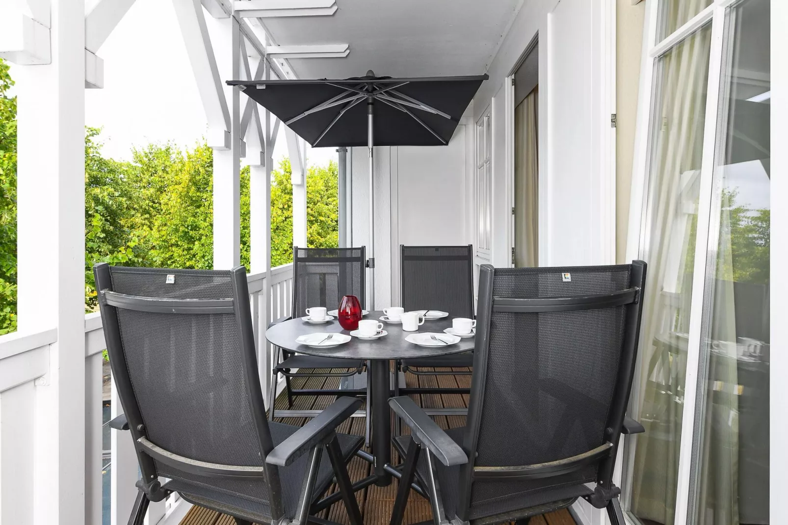 Charmante Inselwohnung/ 2 Balkone-Terrace balcony
