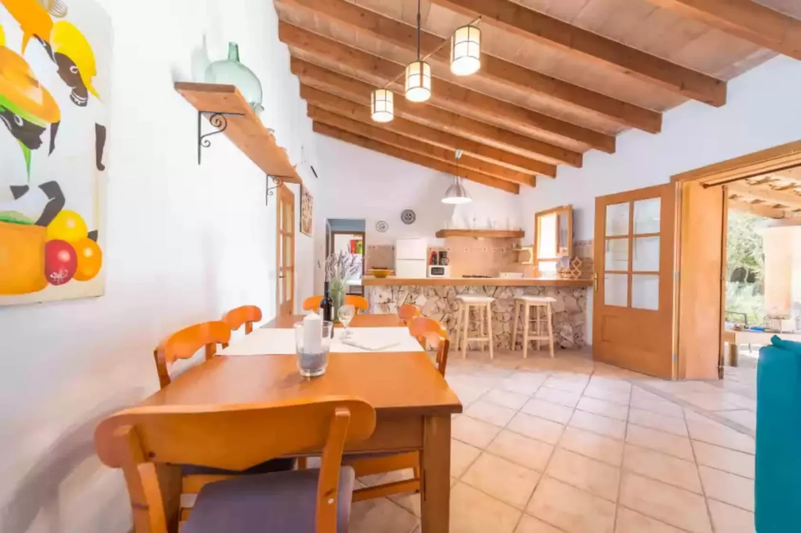 Can Rafalino-Dining room