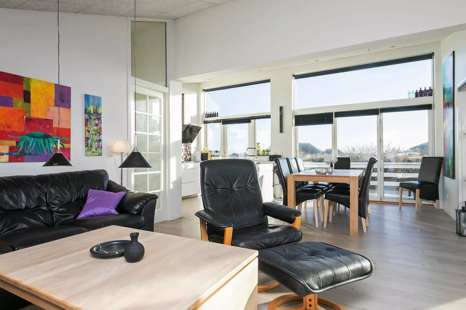 Maison de vacances pour 8 a Ringkøbing-Intérieur