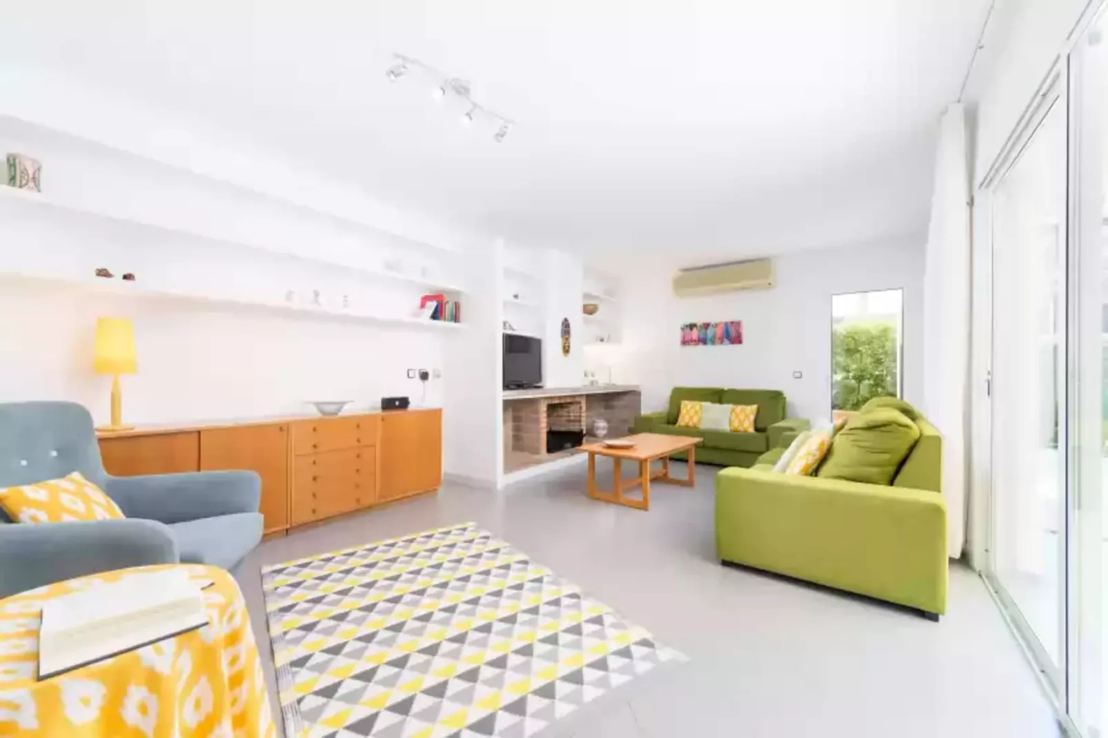 Can Roig (caldes)-Living room