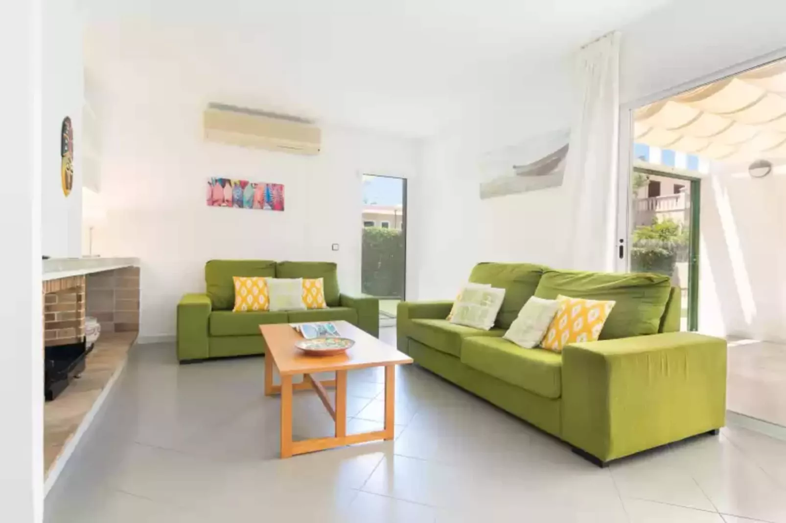 Can Roig (caldes)-Living room
