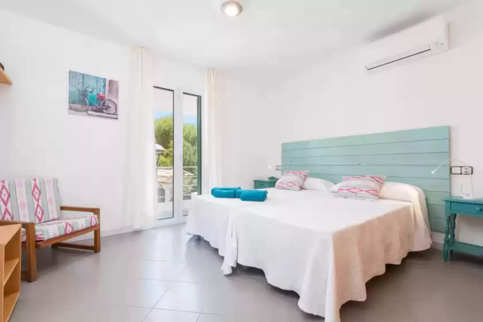 Can Roig (caldes)-Bedroom