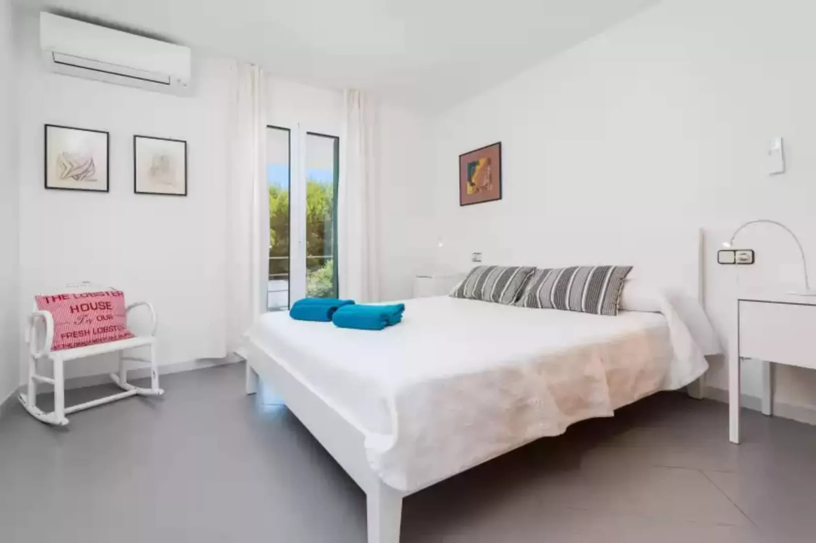 Can Roig (caldes)-Bedroom