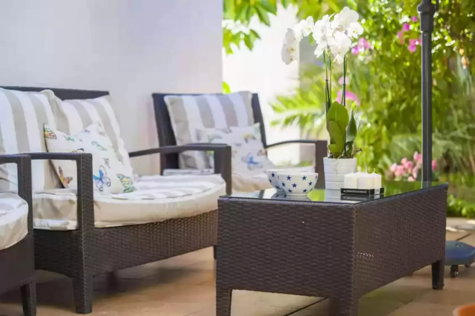 Tres Pins-Terrace balcony