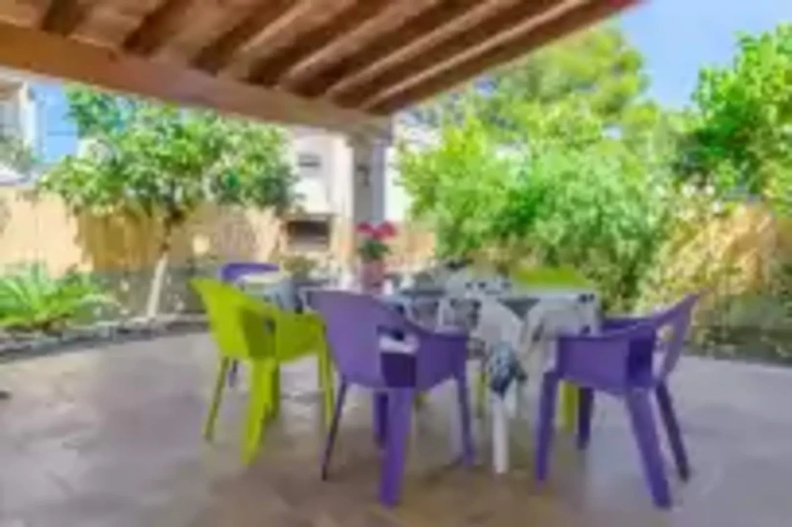 Casa Delfin-Gardens summer