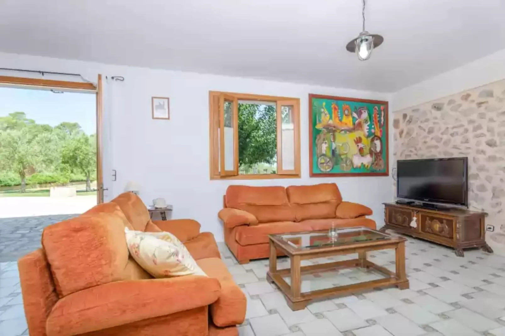 Finca Son Colom-Living room