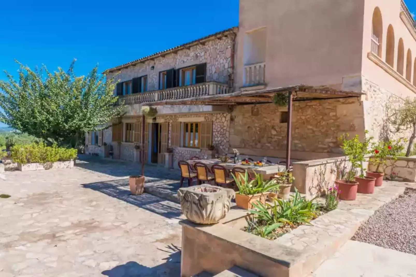 Finca Son Colom-Terrace balcony
