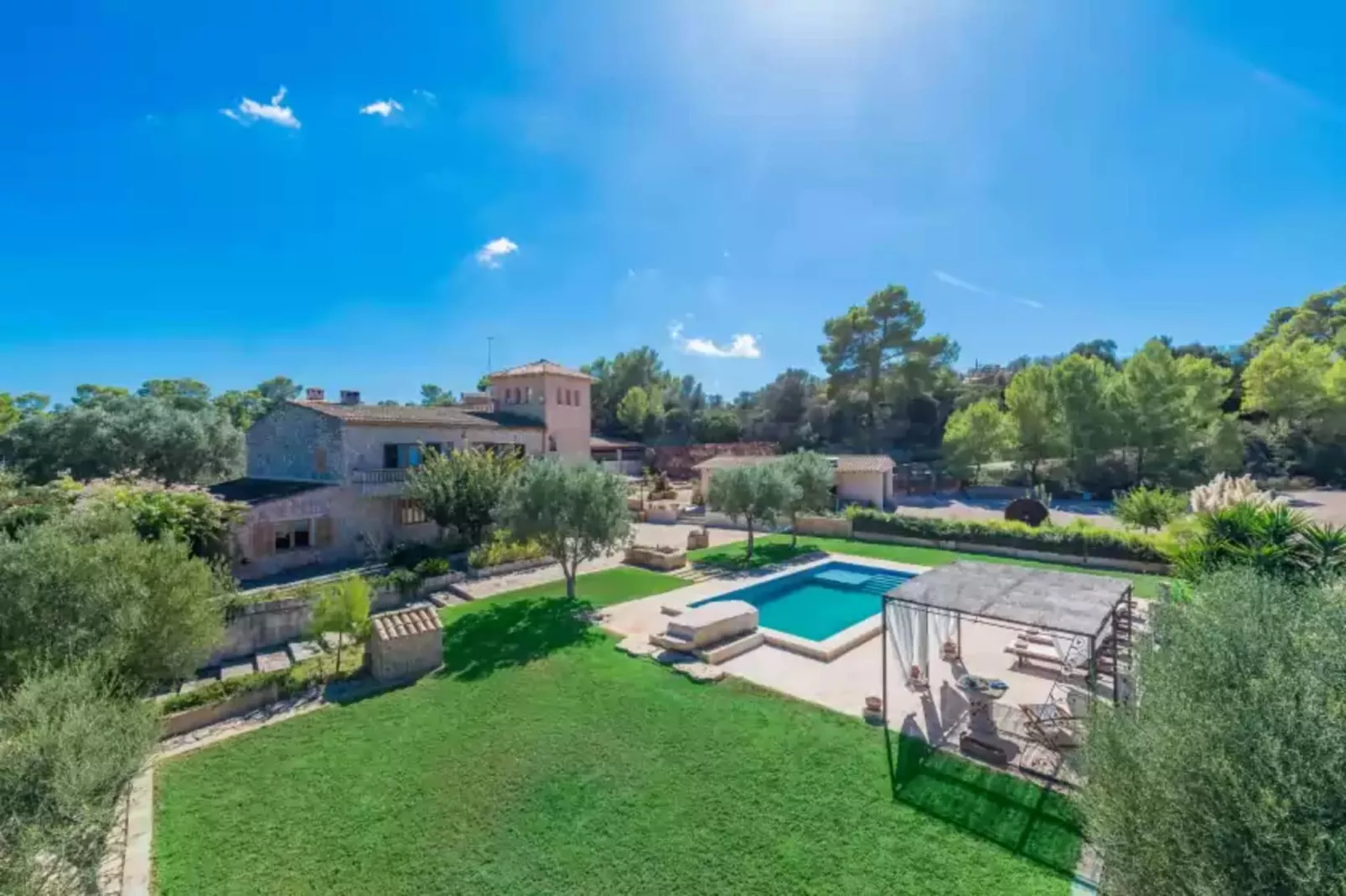 Finca Son Colom-View summer
