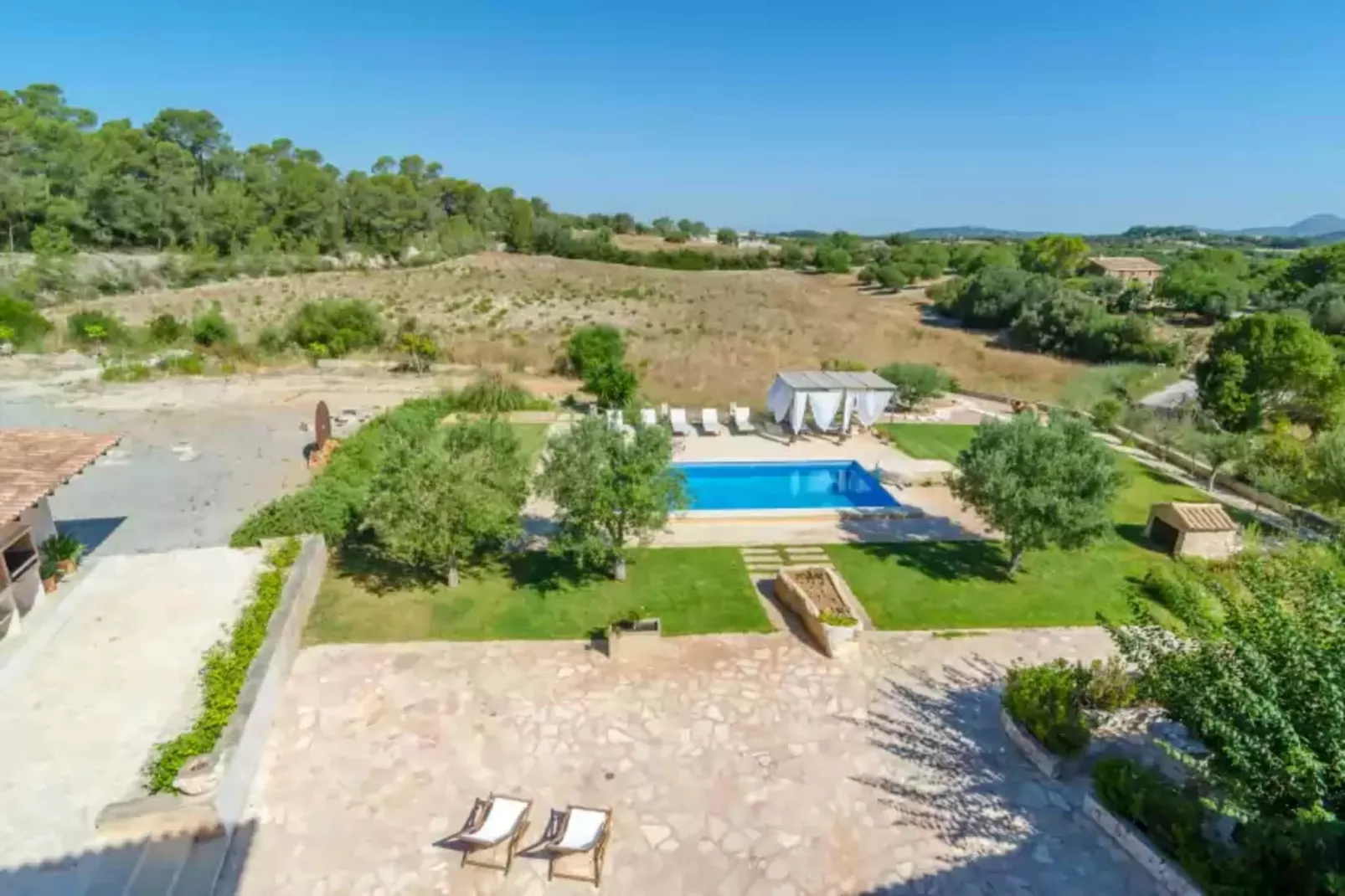 Finca Son Colom-View summer