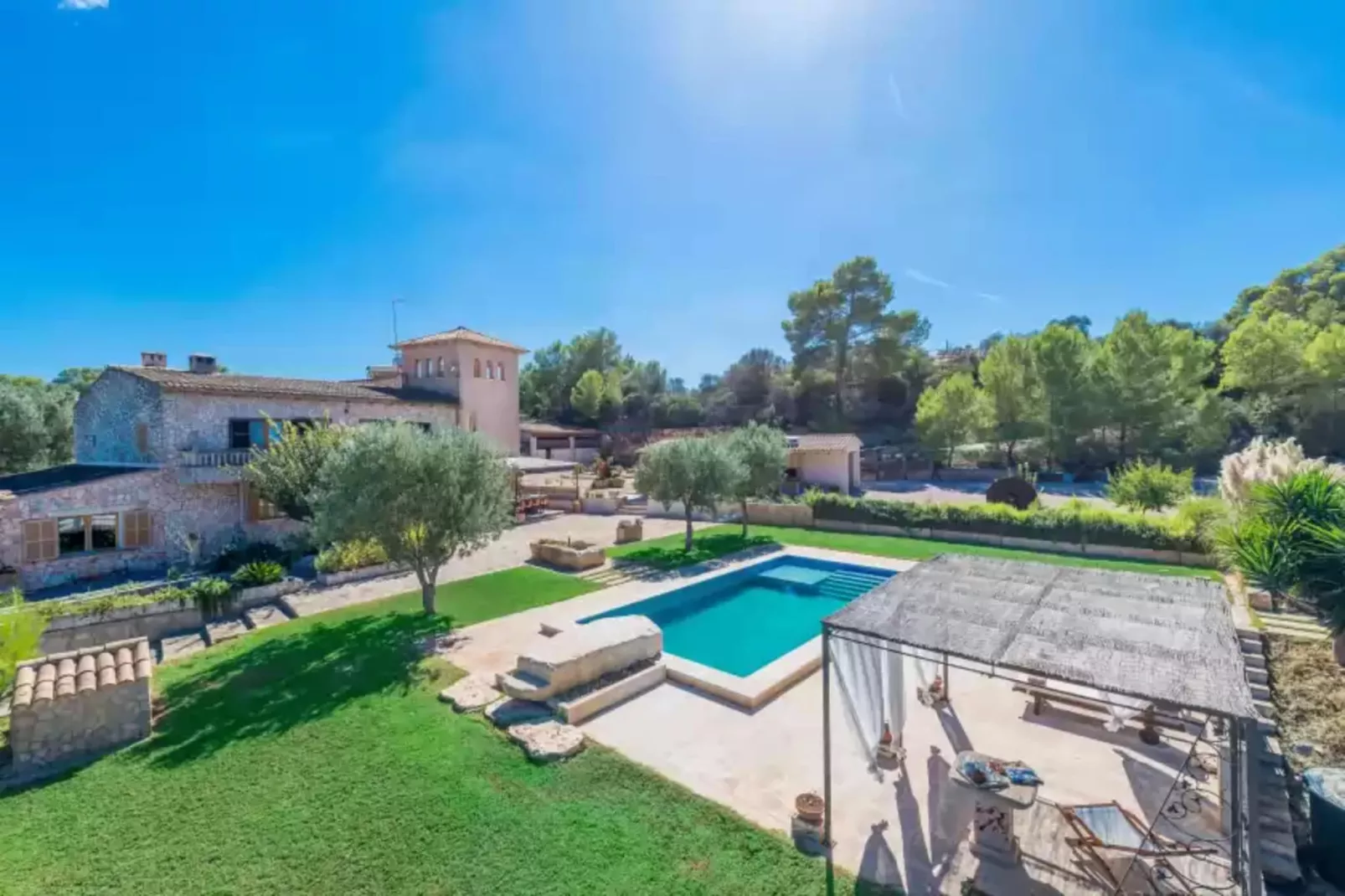 Finca Son Colom-View summer