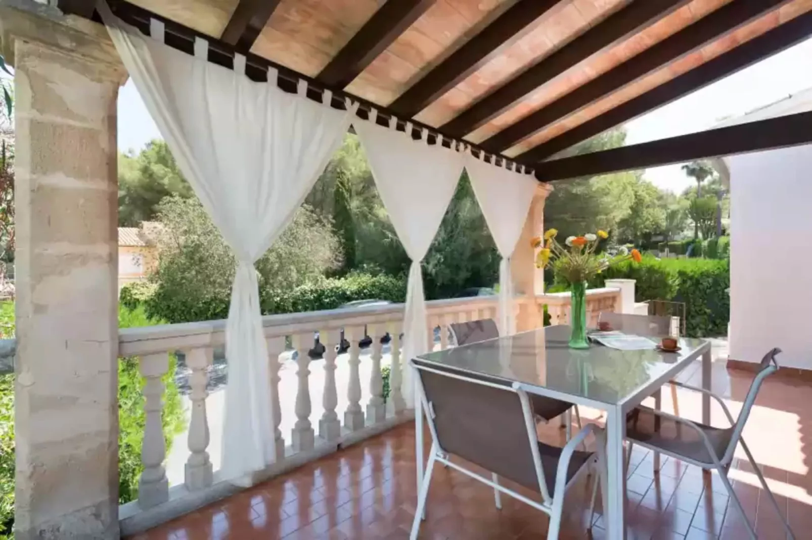 Can Caimari-Terrace balcony