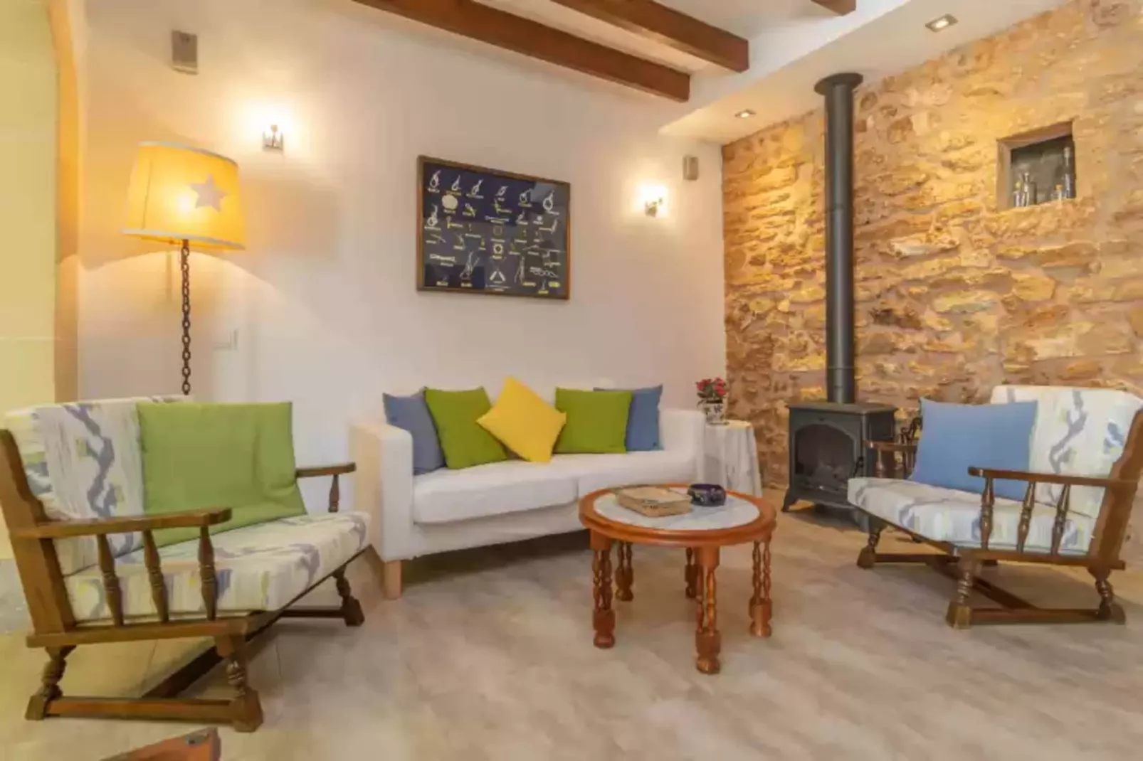 Vila Ca Shermano-Living room