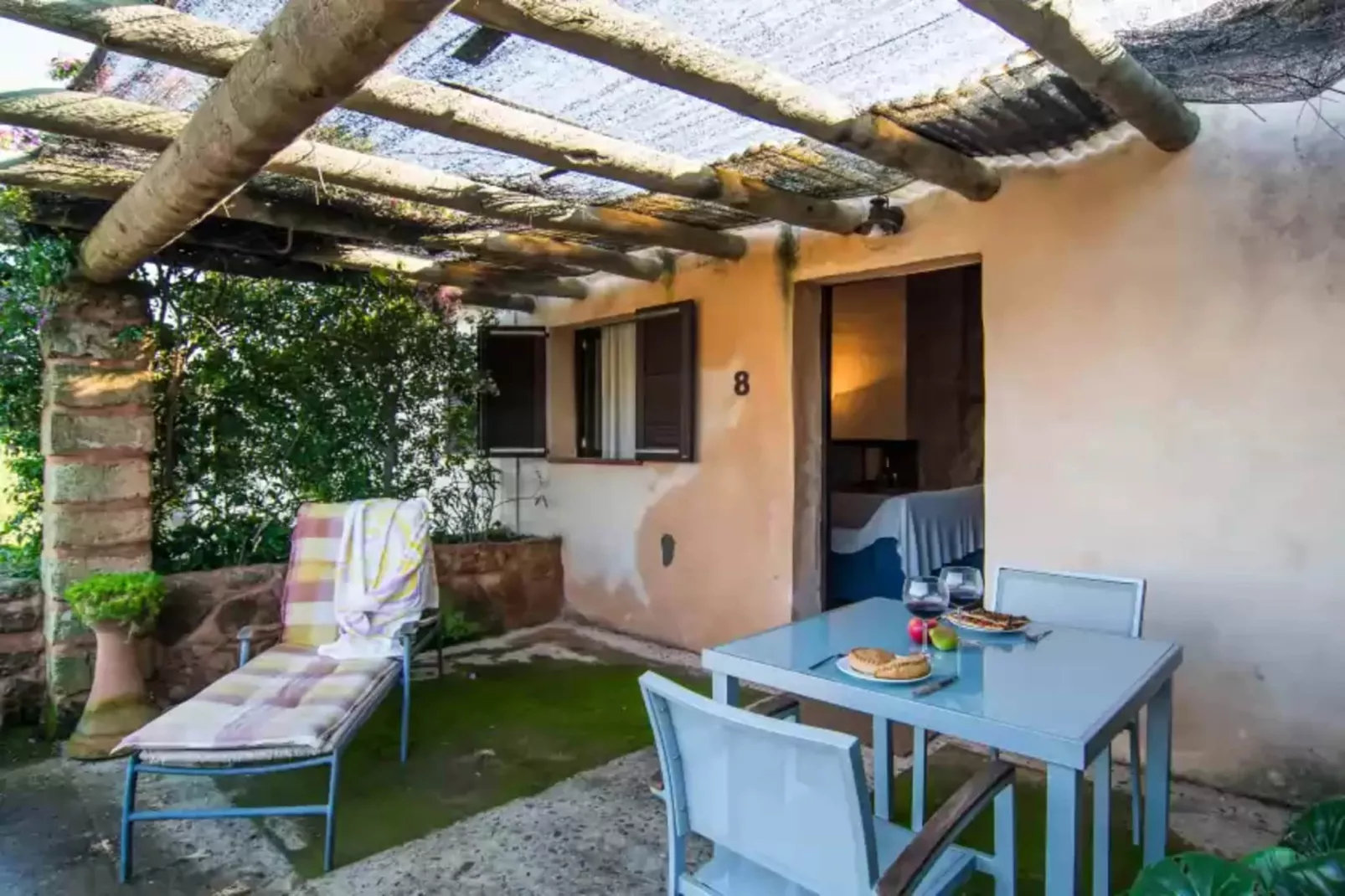Es Rafal Roig (nord)-Terrace balcony