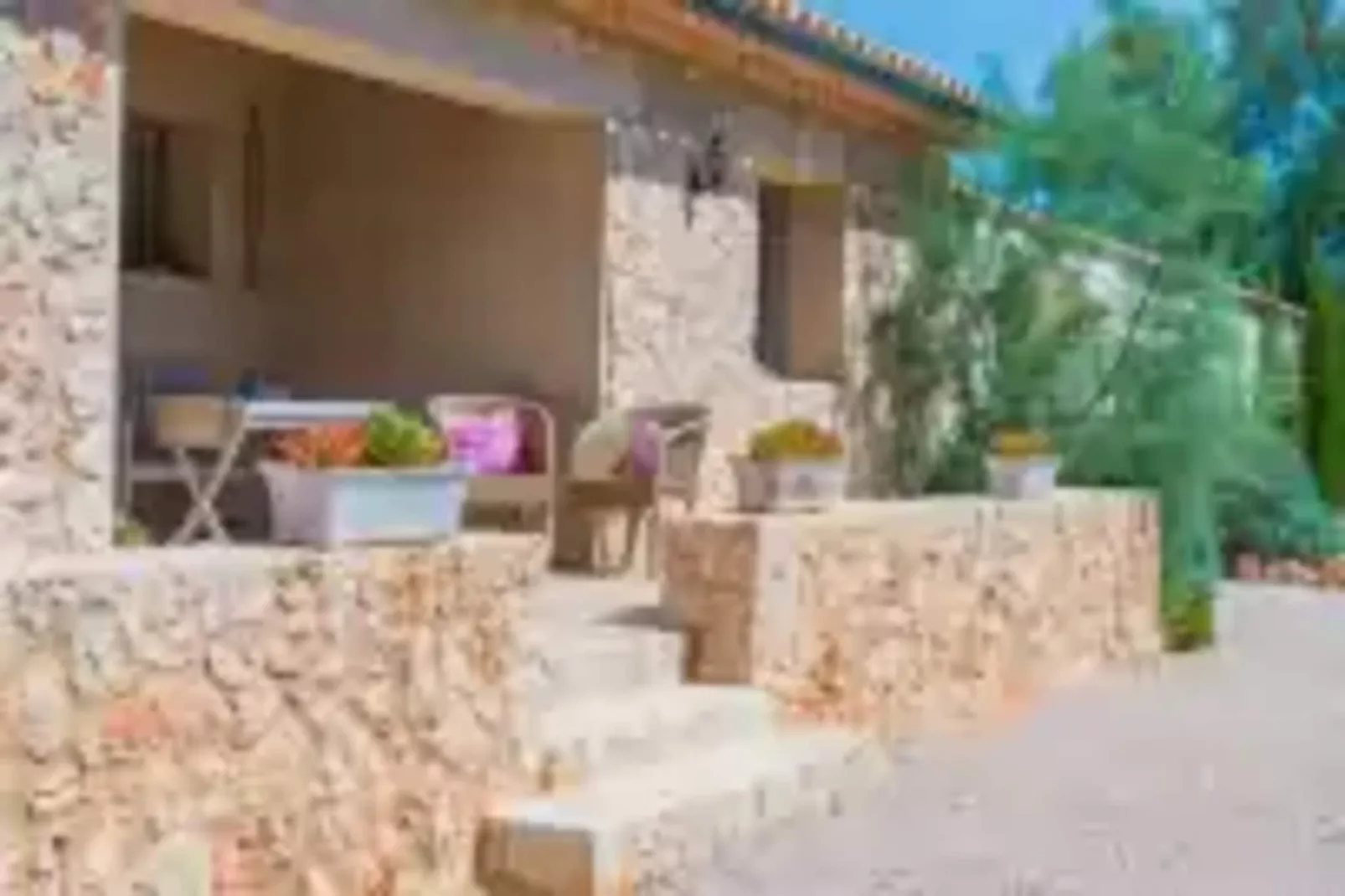 Can Pina - Eco Cascada --Terrace balcony