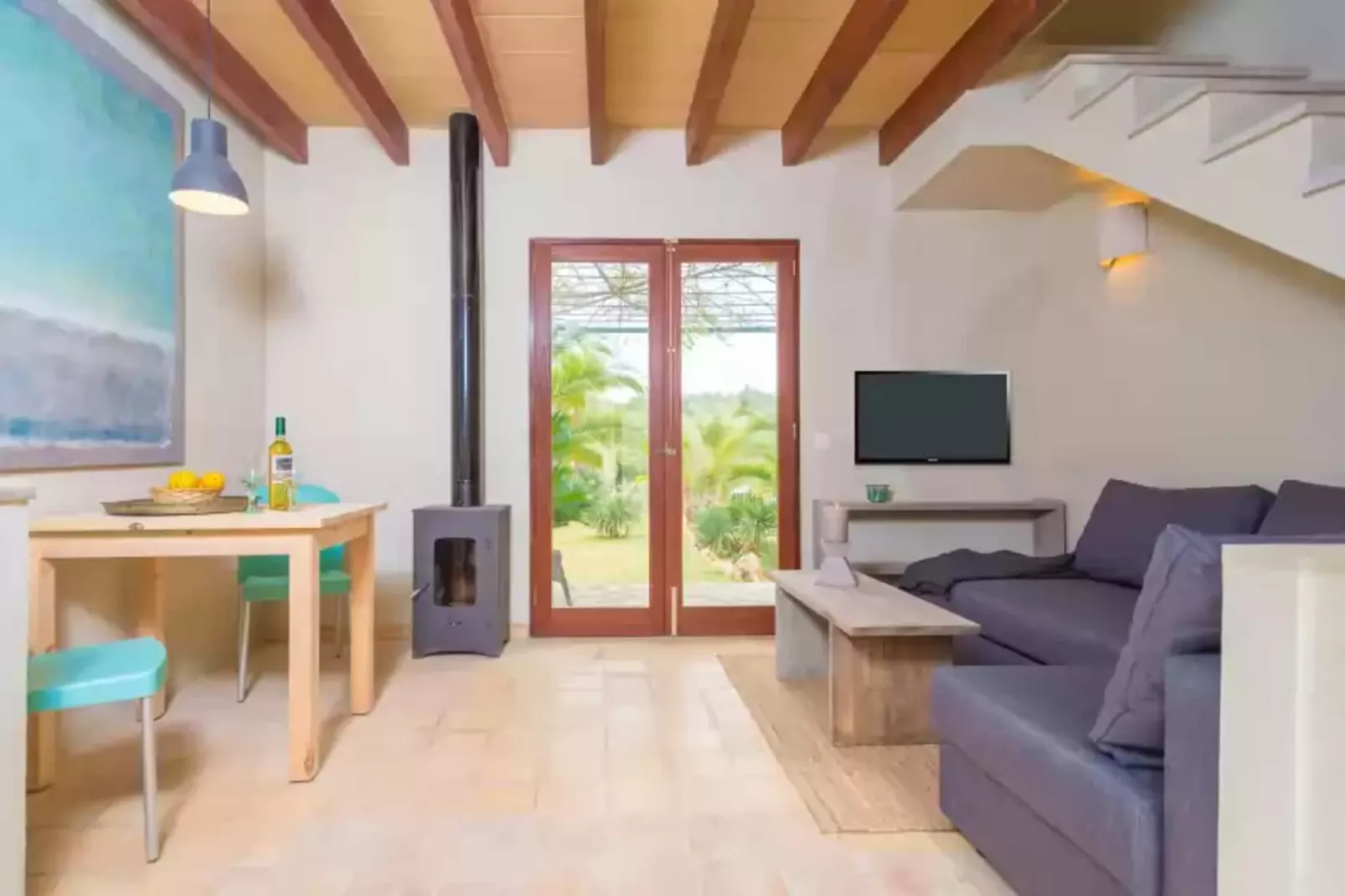Can Pina - Eco Redonda 1 --Living room