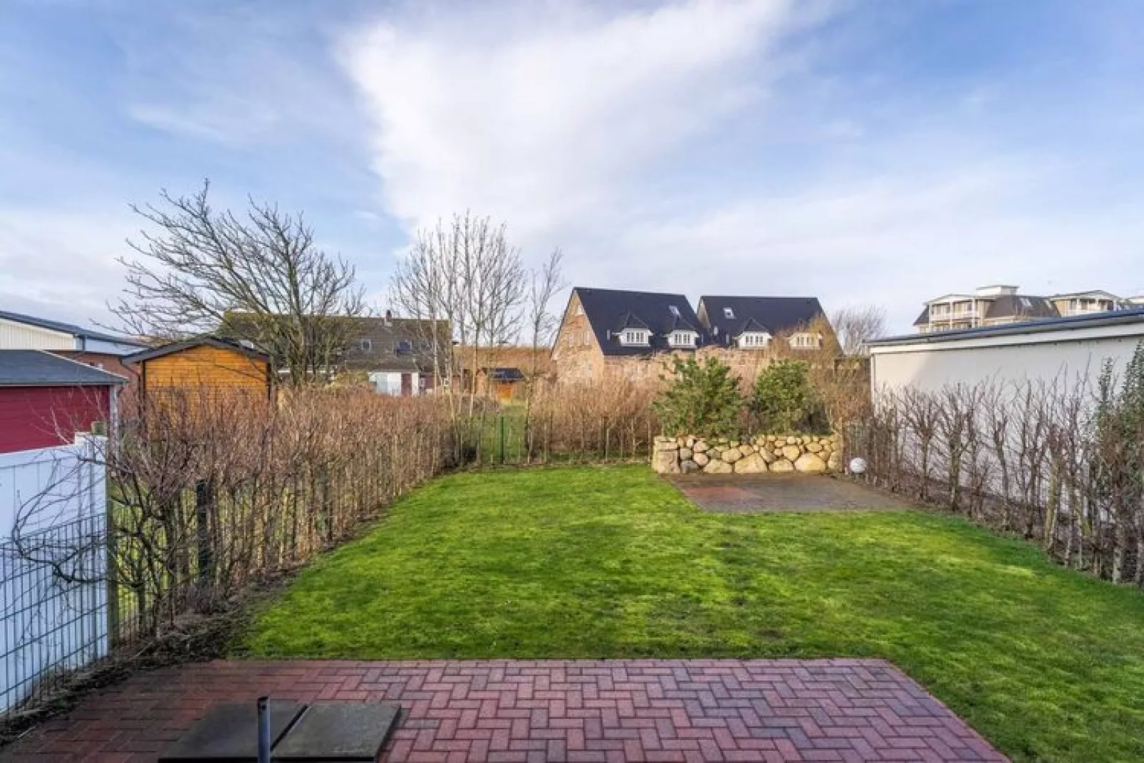 Doppelhaushälfte Meerblick St Peter-Ording - Jardins en été