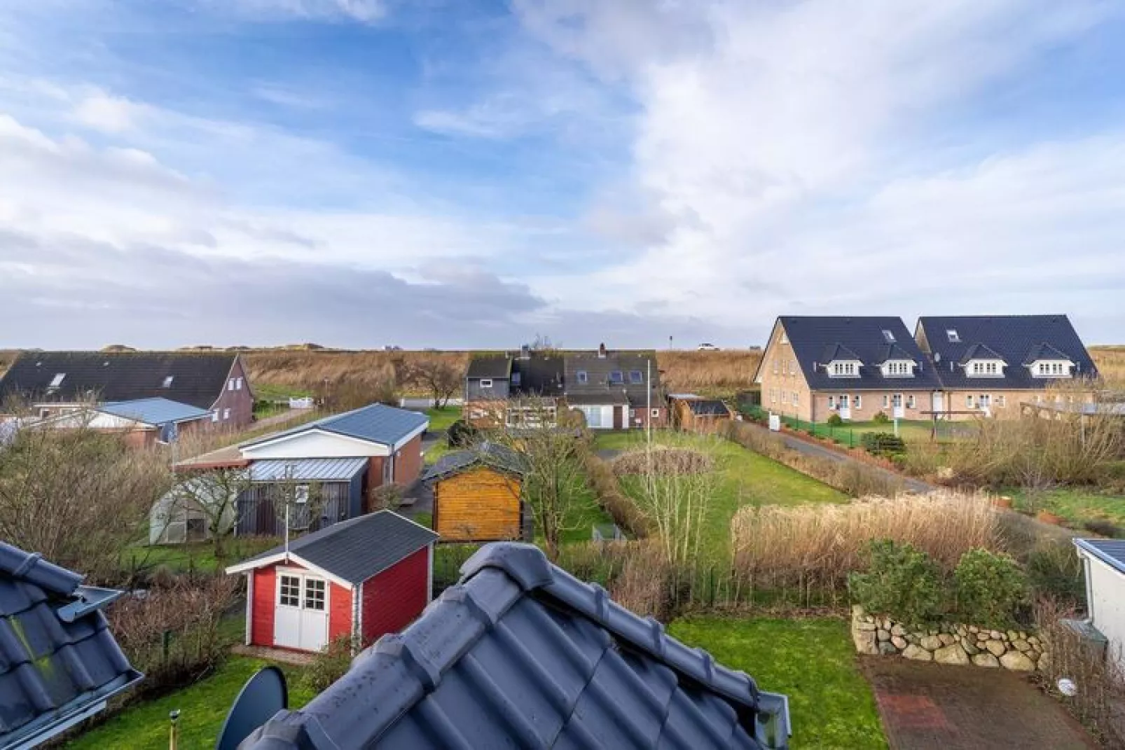 Doppelhaushälfte Meerblick St Peter-Ording - Vue d'été