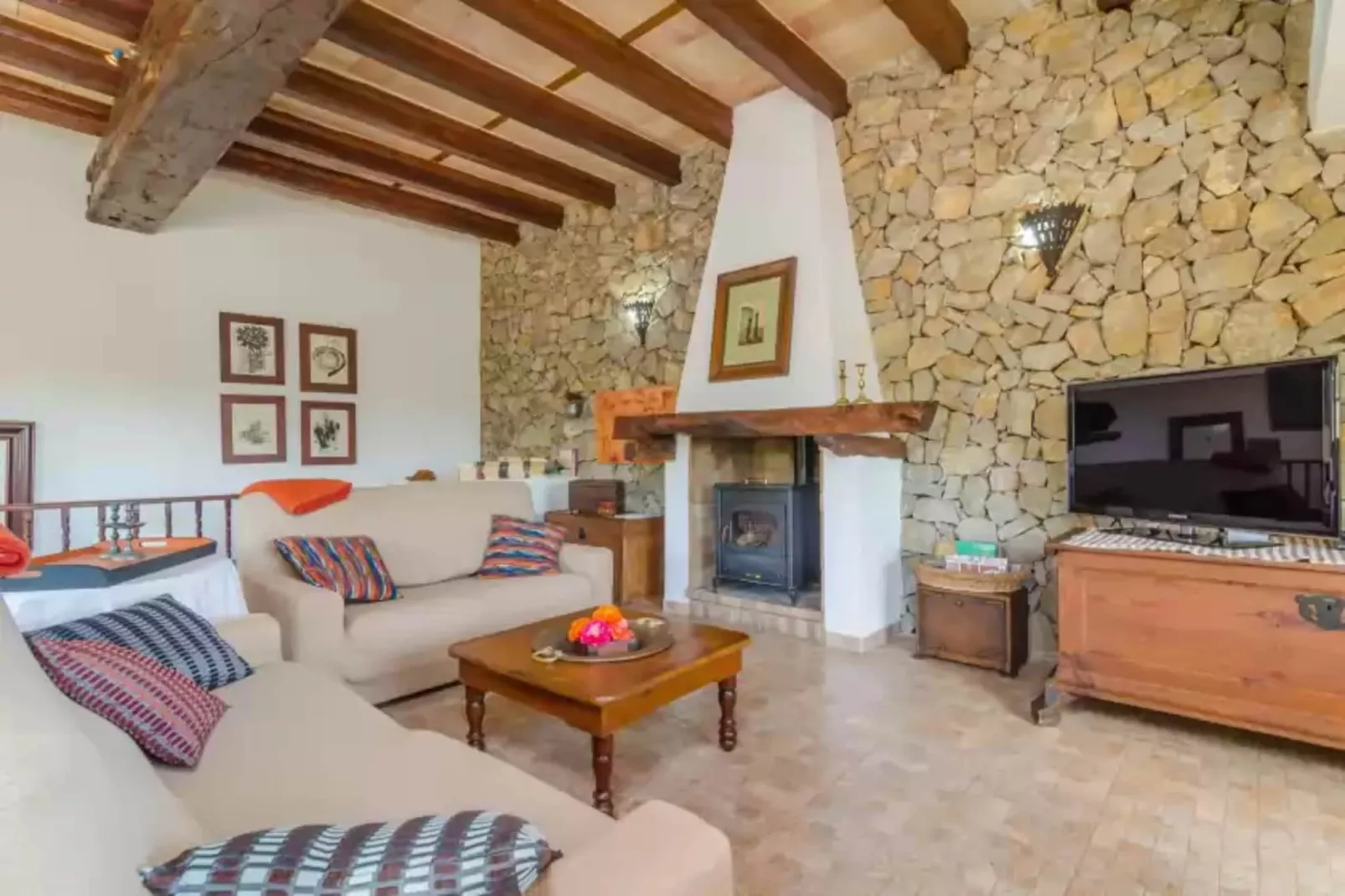 Ses Velletes 7-Living room