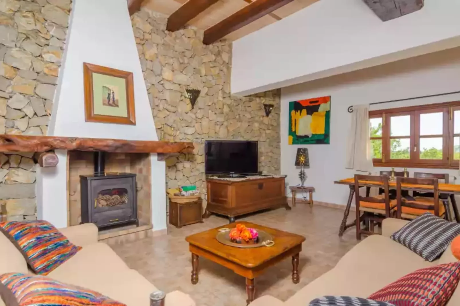 Ses Velletes 7-Living room