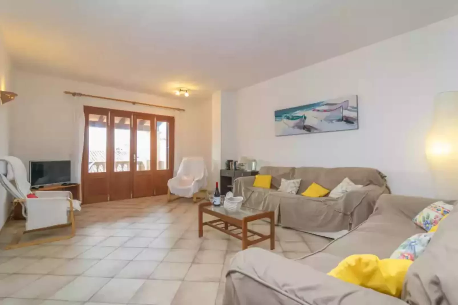 Habitatge Escorball-Wohnzimmer