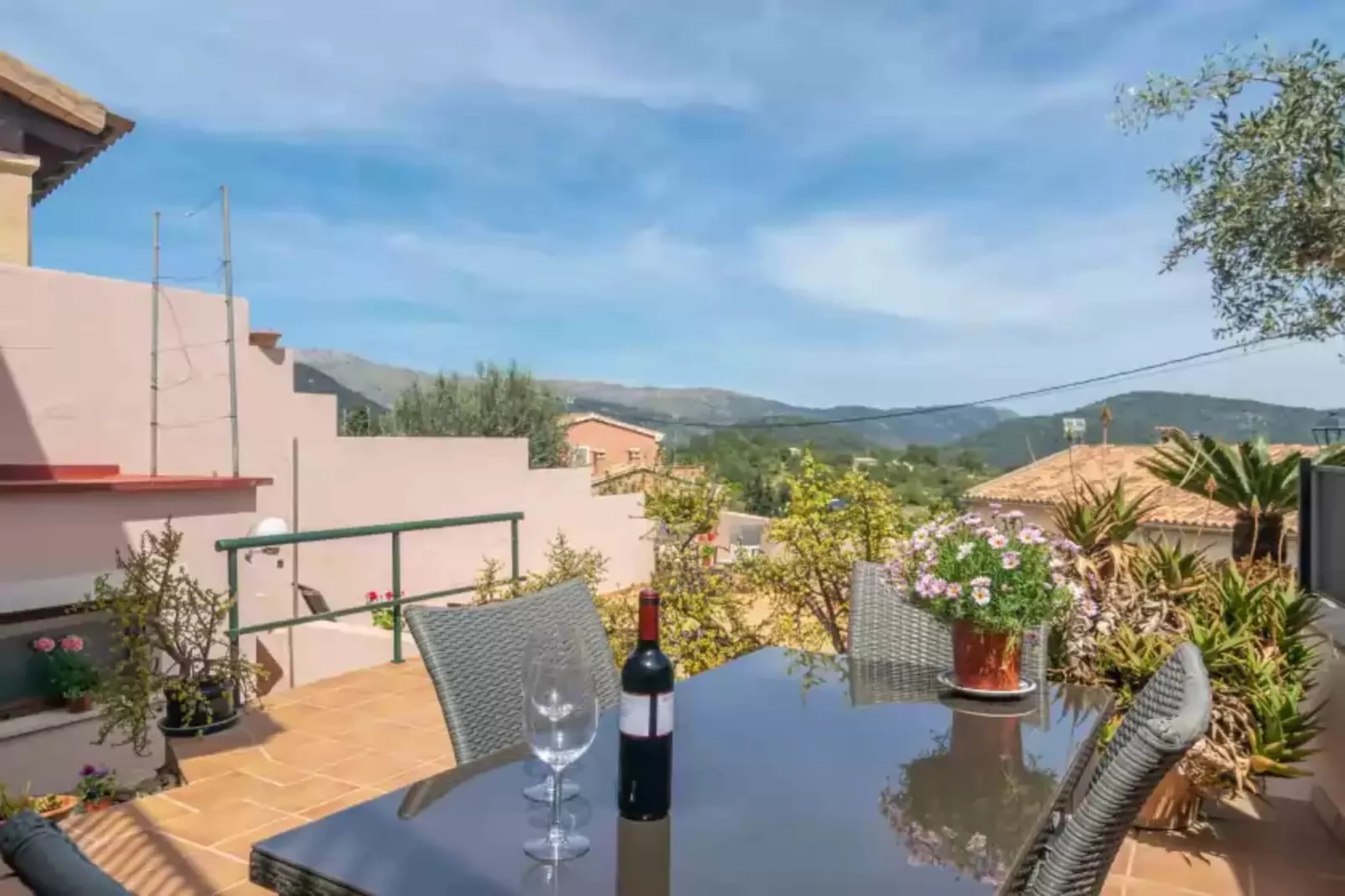 Can Vidal-Terrassenbalkon