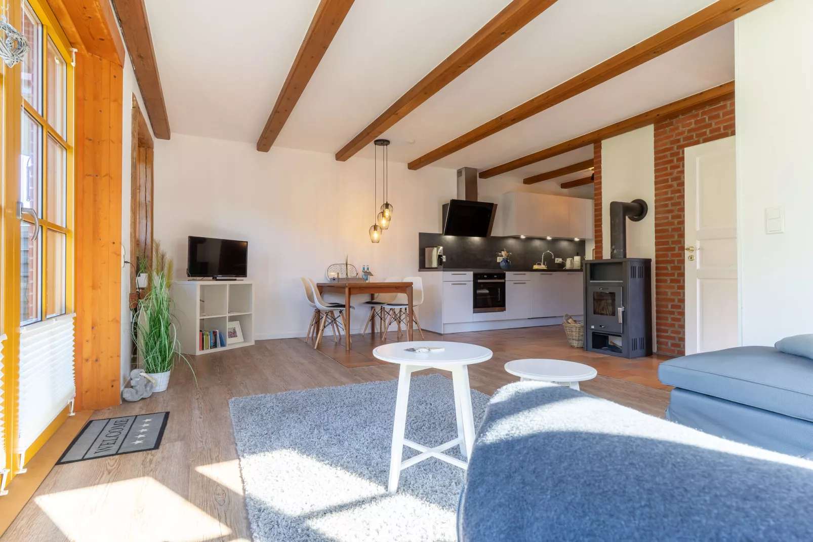 Ferienwohnung Vogelkoje Vollerwiek-Kitchen