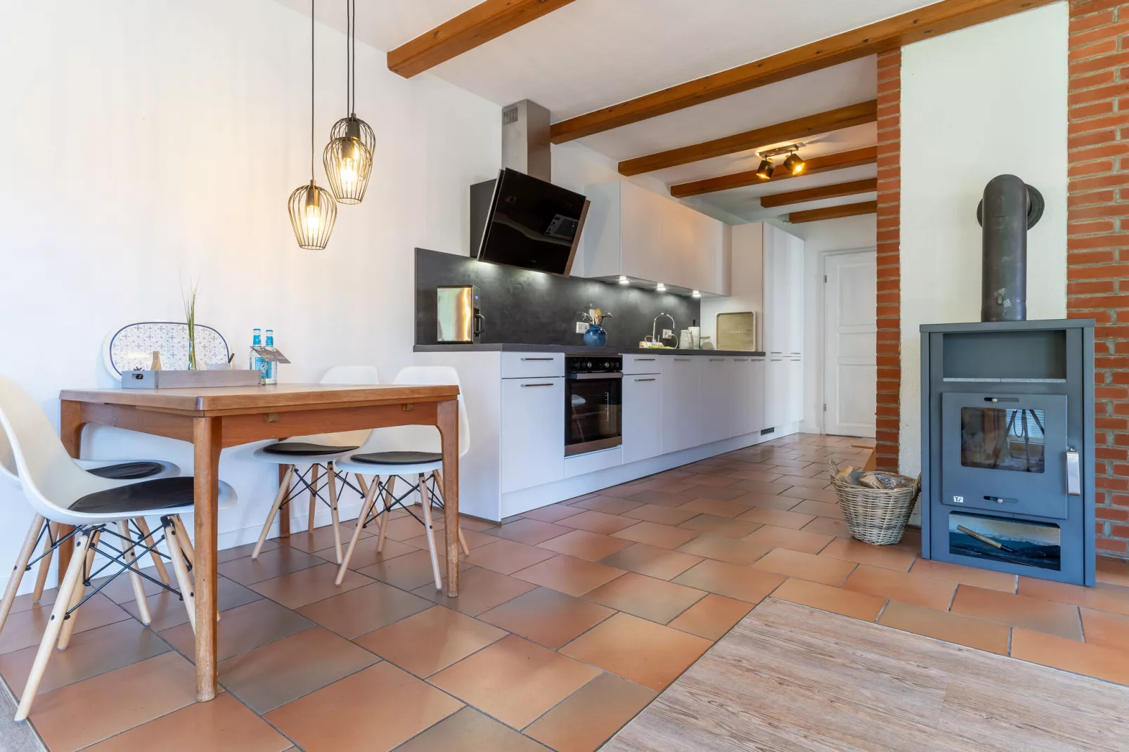 Ferienwohnung Vogelkoje Vollerwiek-Kitchen