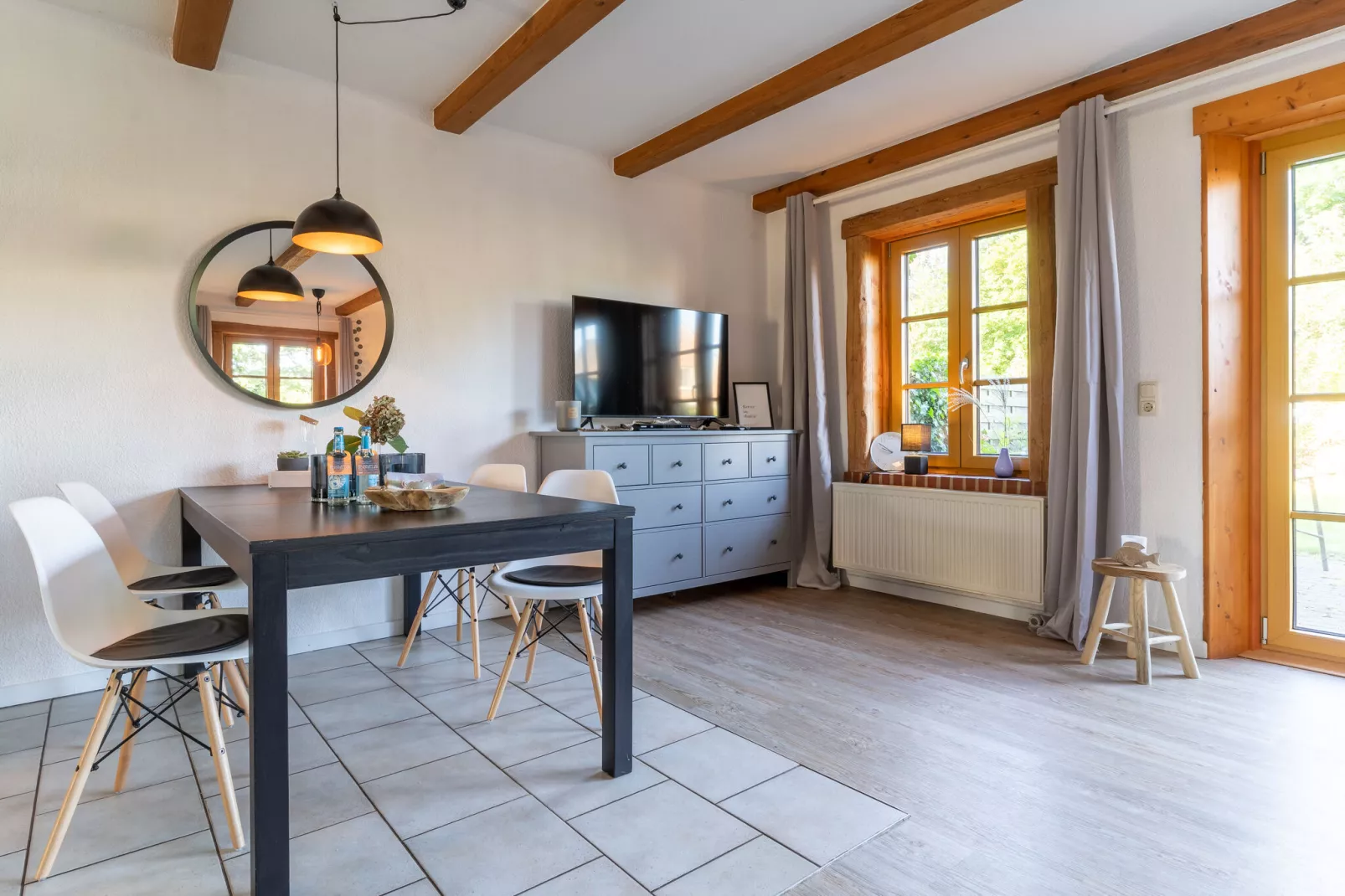 Ferienwohnung Wellenreiter Vollerwiek-Salle à manger