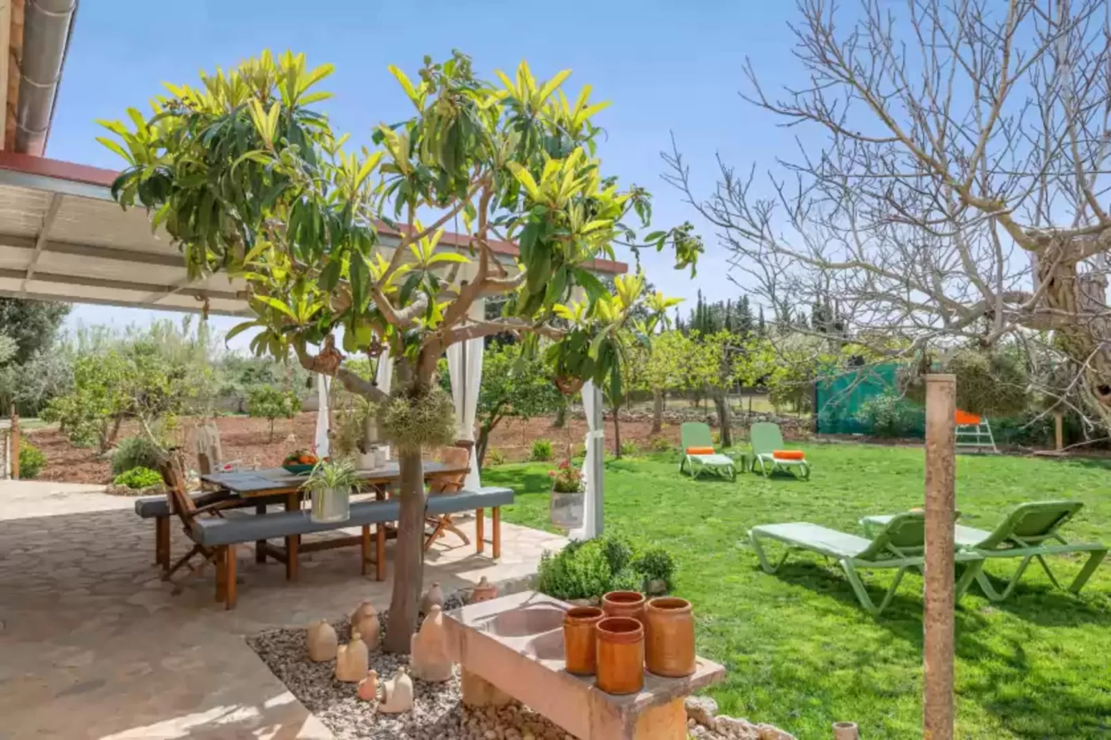 Sa Caseta (bÚger)-Gardens summer