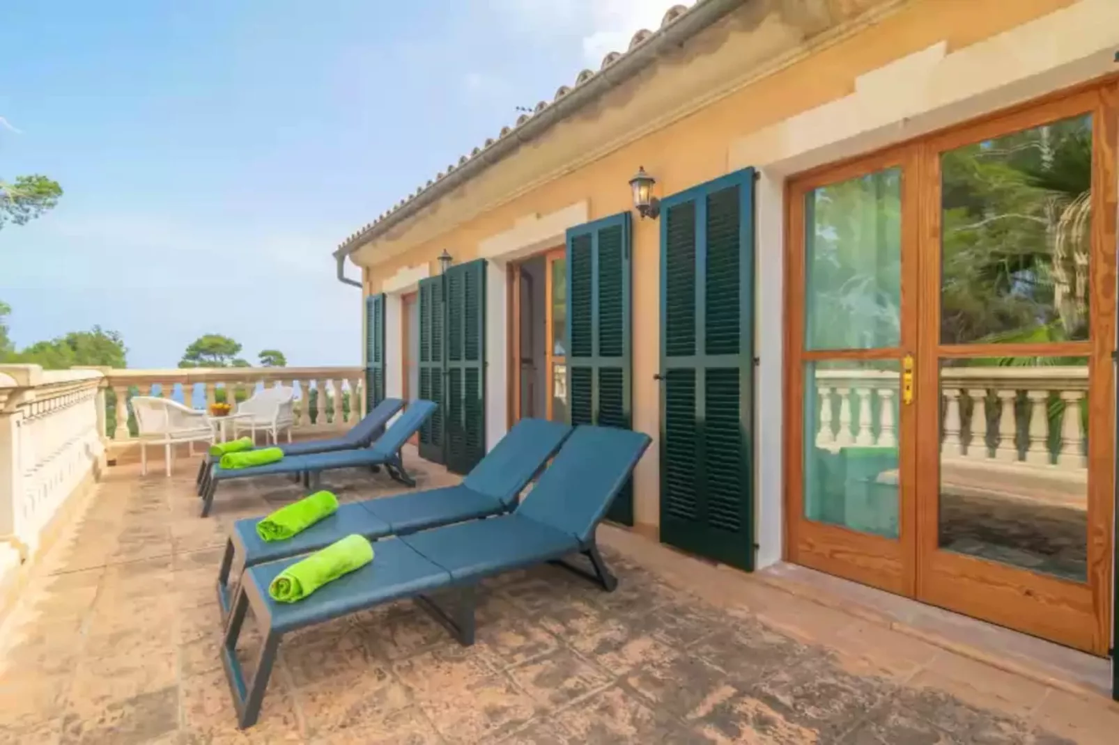 Villa Maria (port Des Canonge)-Terrace balcony