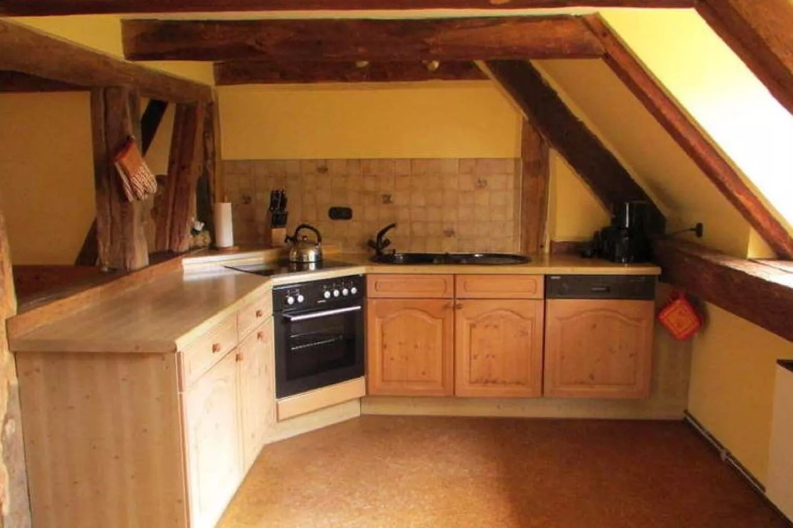 Ferienwohnung auf dem Biobauernhof-Kitchen