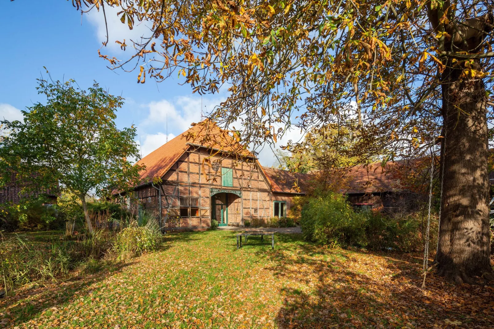 Biobauernhof-Exterior summer