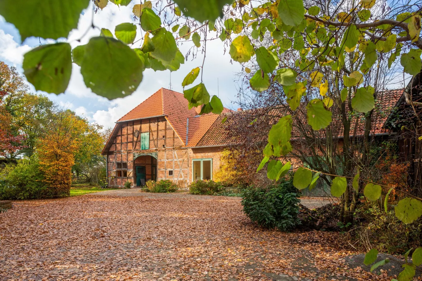 Biobauernhof-Exterior summer