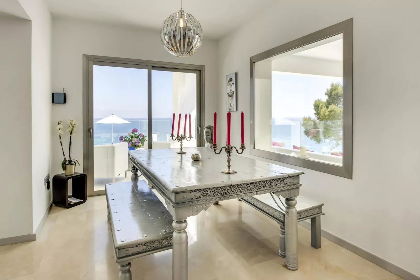 La Villa Es Cubells-Salle à manger