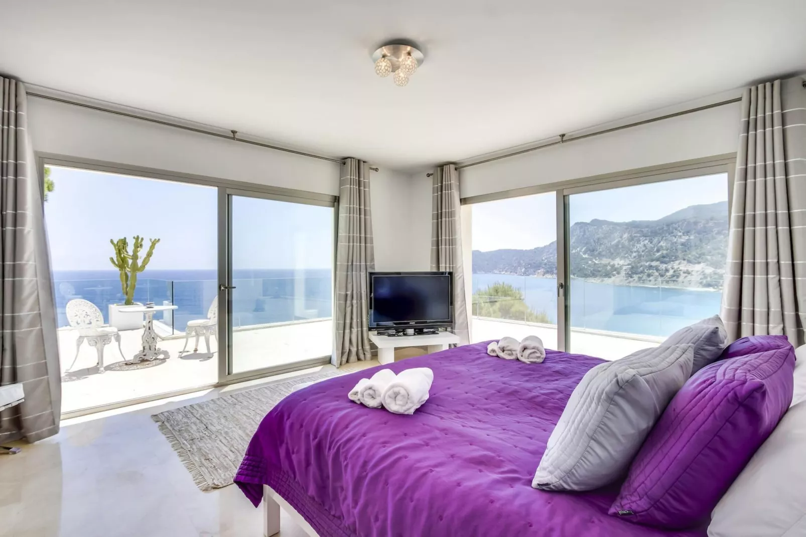 La Villa Es Cubells-Chambre